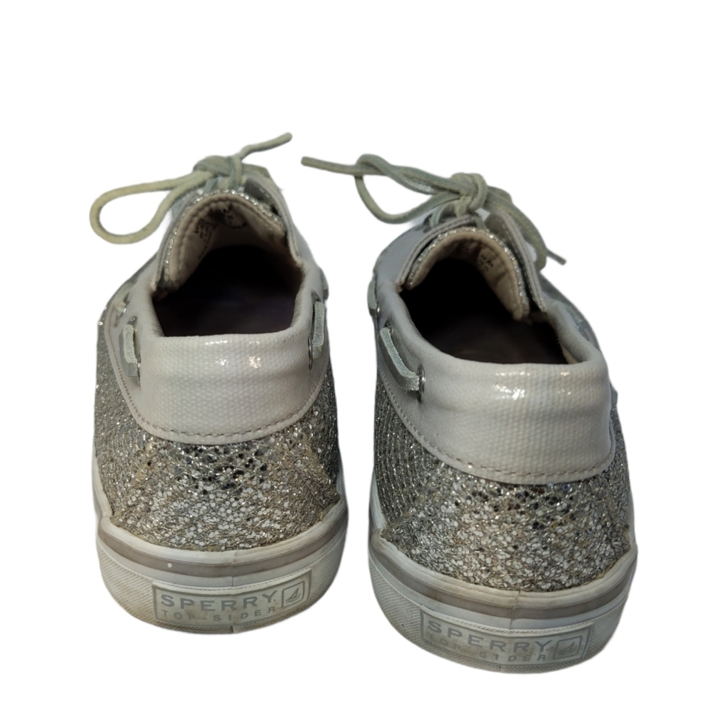 Sperry Top Sider Glitter Boat Shoes Size 8 - Picture 4 of 6